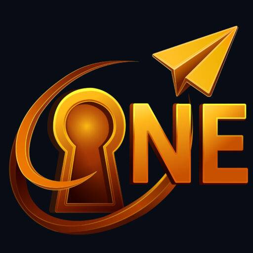 LCKD.ONE Logo: Papierflieger, Schrift „lckd.one“ und Schloss, dunkler Hintergrund